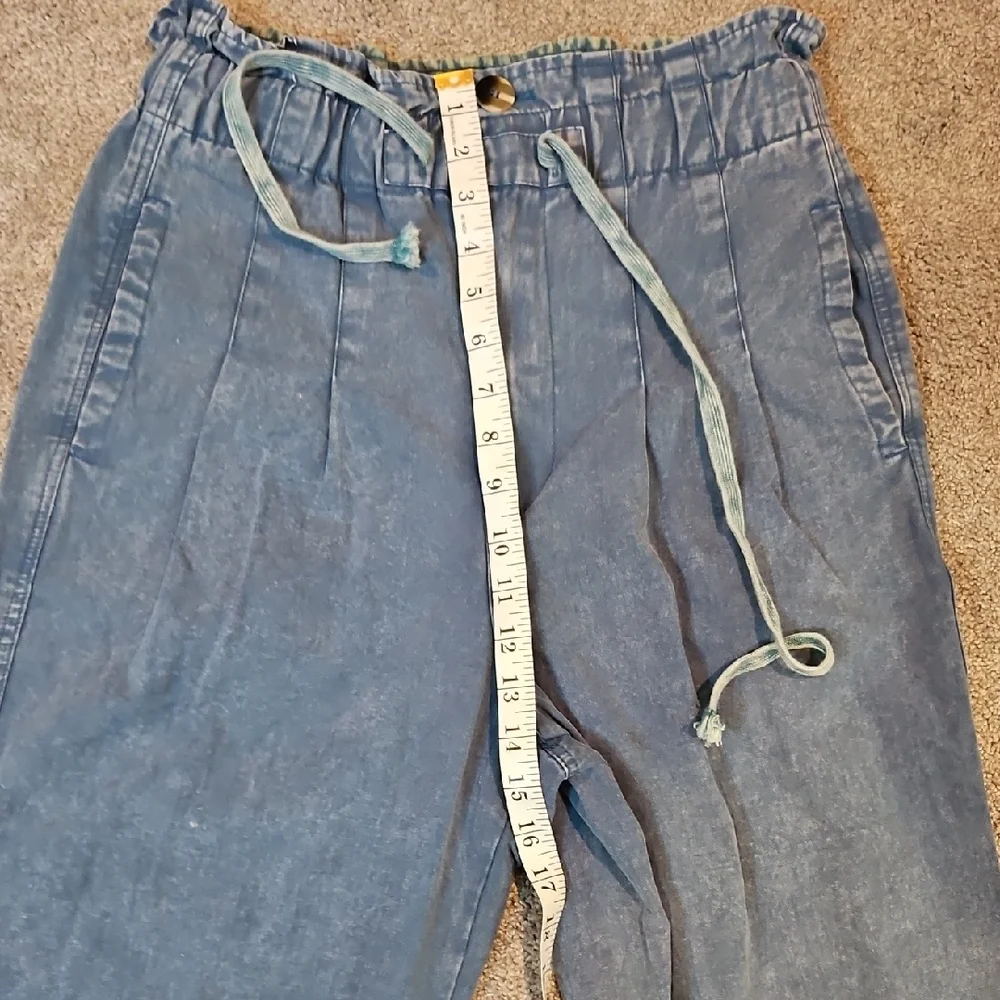 320 Oli & Hali Light Blue Drawstring Jeans - Picture 12 of 12